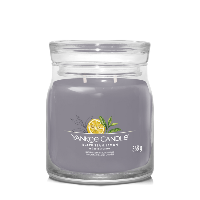 Yankee Candle Giara Media Black Tea & Lemon