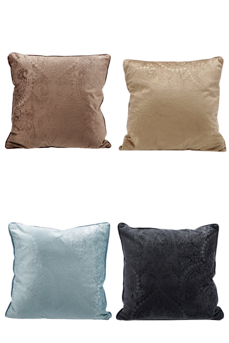 Oriental velvet cushion