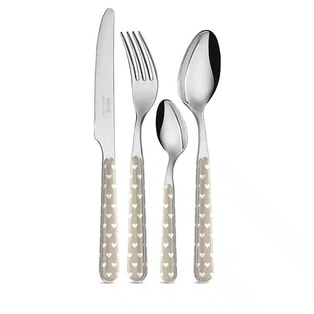 Tortora heart cutlery