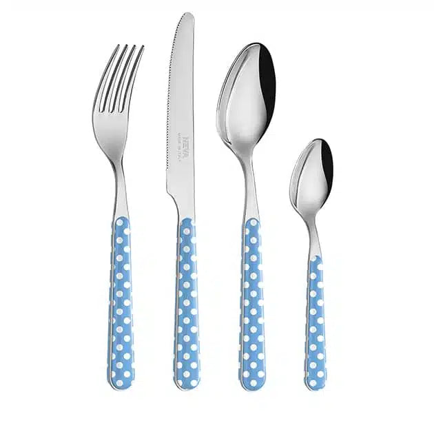 Blue Polka Dot Cutlery