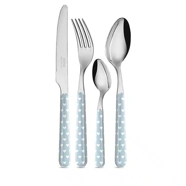 Blue Heart Cutlery