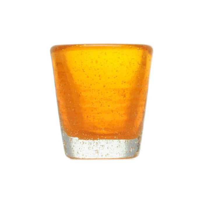 Bitter little glass in mandarin glass