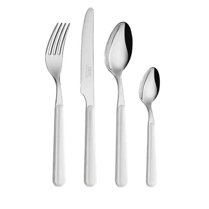 Plain White Cutlery