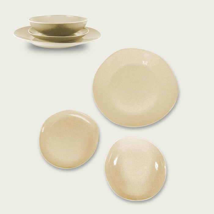 Service 18 Soho Beige Plates