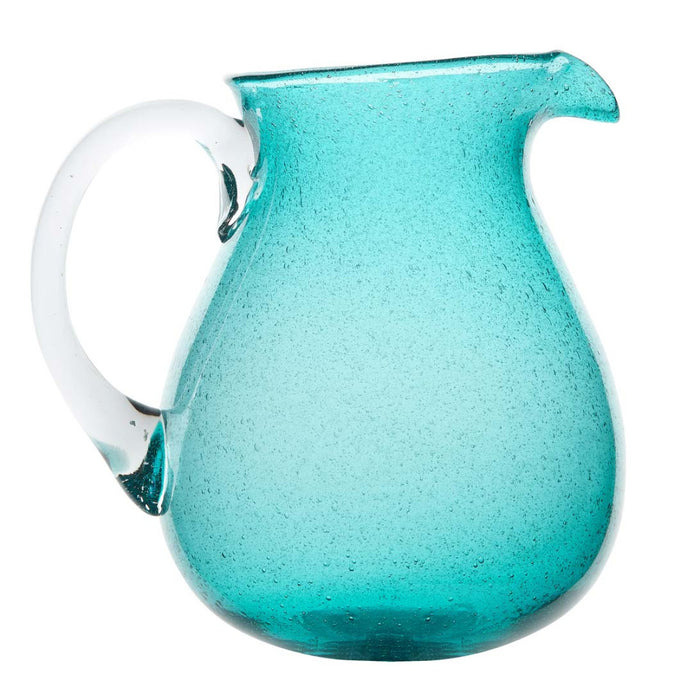 Jug in Turquoise Glass