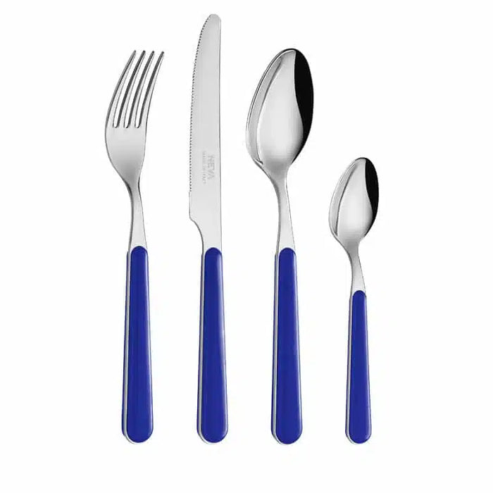 Plain Blue Cutlery