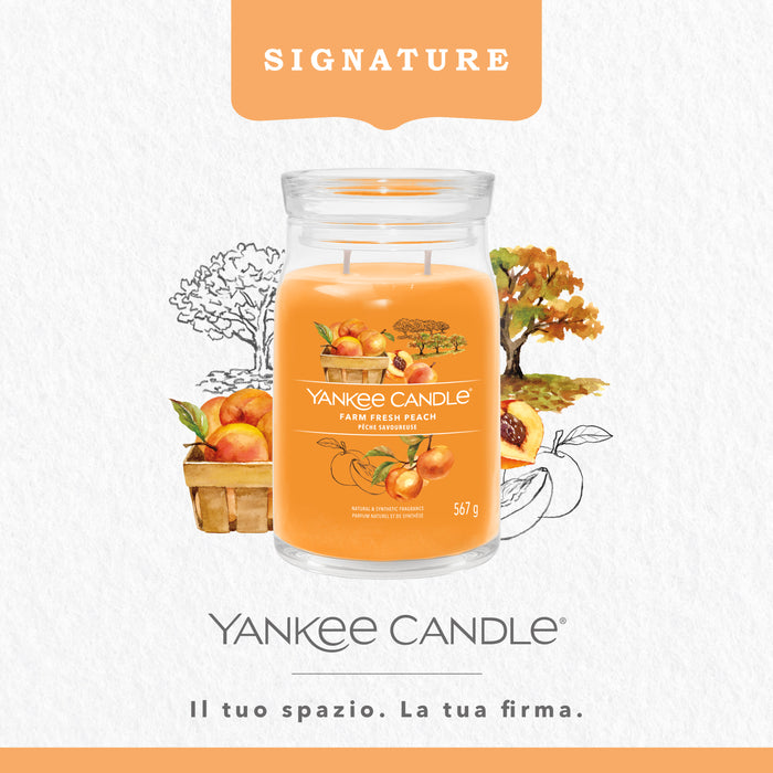 Yankee Candle Large Jar Farm Fresh Peaches