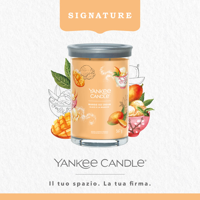 Yankee Candle Tumbler Large Mango Ice Cream
